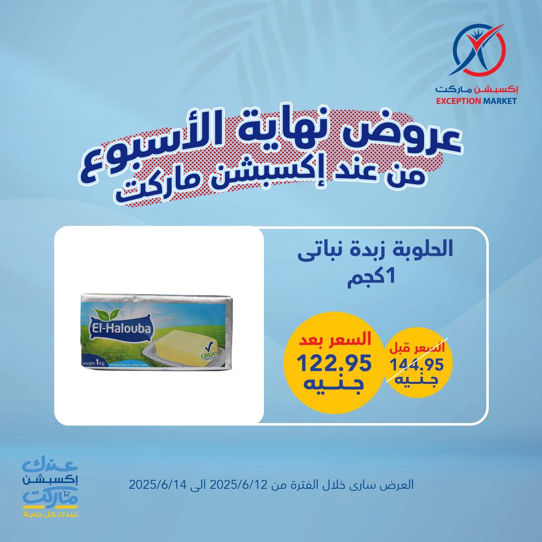 exception offers from 11jun to 16jun 2025 عروض اكسبشن من 11 يونيو حتى 16 يونيو 2025 صفحة رقم 12
